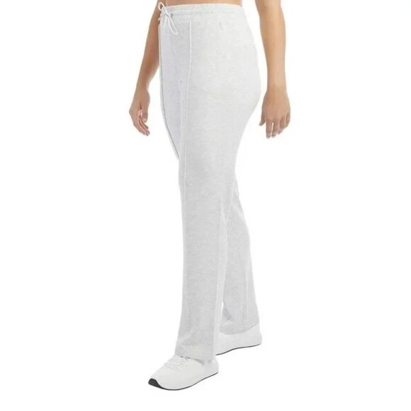 Danskin Ladies’ Scuba Straight Leg Pant, Oatmeal Heather, L - Picture 1 of 3